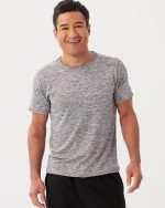 5 Pack: Men’s Dry-Fit Moisture Wicking Active Athletic Performance Crew T-Shirt - Image 9